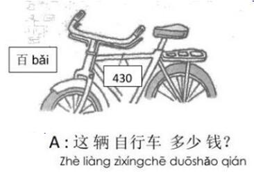 Bike-Bicycle-"How much is it" in Chinese-chinese sentence online free quizes|LindoChinese